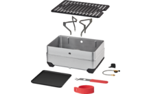 282944 - Enders Pace 2in1 Gaskocher / Gasgrill mit praktischem Schneidebrett Deckel