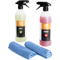 Beefer Grillreiniger Daily & Power Set 4 stuks met 2 microvezeldoekjes