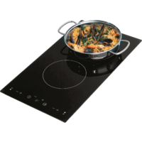 Can Einbau Cerankochfeld C-PT1356 mit zwei Kochstellen / Touchscreen / 285 x 505 mm