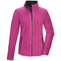 Giacca in pile Killtec KOW 3 da donna con colletto rialzato