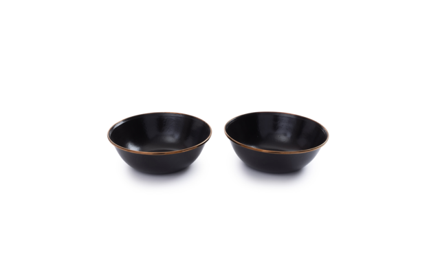 Barebones bowl 2 pieces 16,8 x 16,8 x 5,72 charcoal