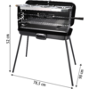 Small product image Berger 3-Flame Portable Gas Barbecue 1