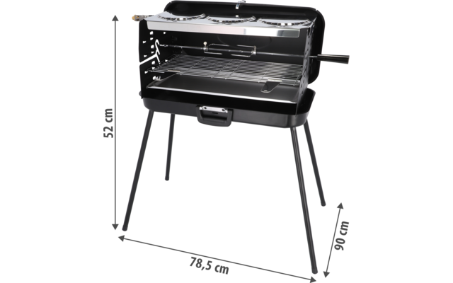 Product image Berger 3-Flame Portable Gas Barbecue 1
