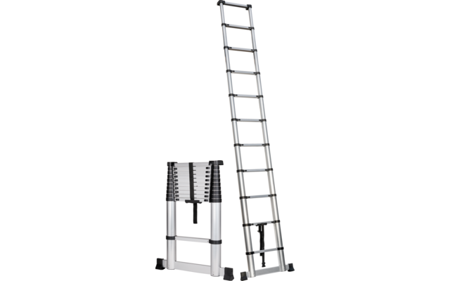 Imagen del producto Escalera telesc&oacute;pica de aluminio Berger Soft Close 3,2 m 1