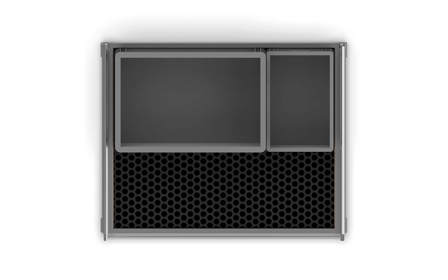 easygoinc. vanlife.module SLIDEOUT cassetta estraibile posteriore - universale (41 x 91 cm)