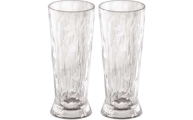 Produktbild Koziol Club No. 10 Superglas Bierglas Set 2 teilig bruchsicher / isolierend 300 ml 1