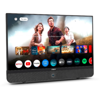 Selfsat MSD 27 Streaming Display 27 Zoll Full-HD mit Google TV und Akku schwarz
