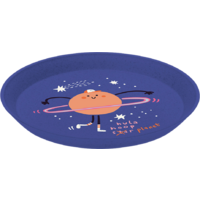 Koziol Connect Plate Kleiner Teller 205 mm organic blue space