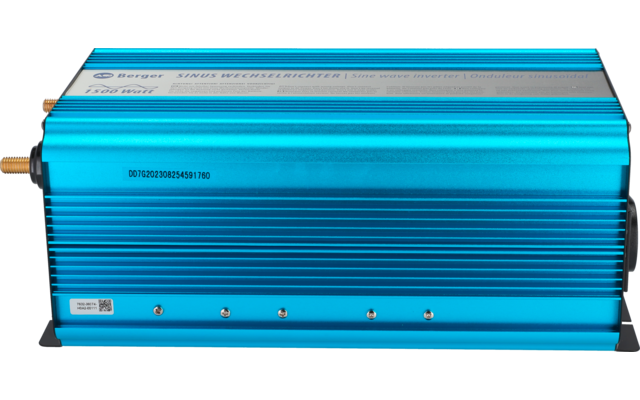 Berger Sine Wave Inverter 12 V to 230 V blue 1500 W