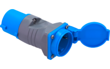 287079 - Berger Adapter-Kupplung CEE-Stecker auf Schutzkontakt-Kupplung