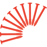 Swiss Piranha RT90 tent peg red 9 cm set of 10