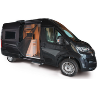 Moustiquaire pour porte coulissante c&ocirc;t&eacute; passager droit avec fermeture &eacute;clair magn&eacute;tique adapt&eacute;e &agrave; H2/H3 de Citro&euml;n/Fiat/Opel/Peugeot/Toyota Mayr Van