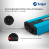 Kleines Produktbild Berger SW Sinus Wechselrichter mit Netzvorrangschaltung  1