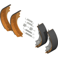 Set di ganasce Knott per tipi di freno a regolazione manuale adatto per 20-2425/1
