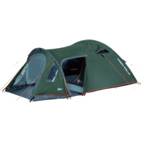 Tente d&ocirc;me Kira 4.1 avec avanc&eacute;e en tunnel High Peak