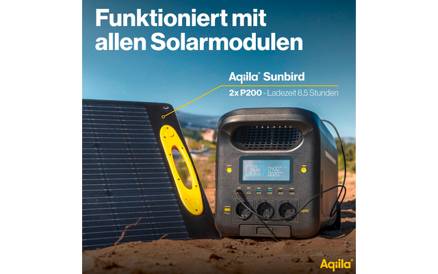 Produktbild Aqiila Powerbird S3000V2 Powerstation 3000 W 2560 Wh 1