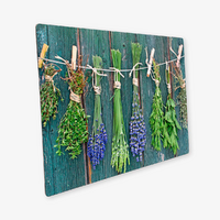 mySpotti Pop spatwand voor de keuken 59 x 42 cm Proven&ccedil;aals kruidenmotief