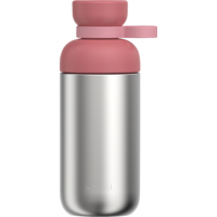Mepal Vita Edelstahl Trinkflasche aus recyceltem Edelstahl und auslaufsicher 500 ml vivid mauve