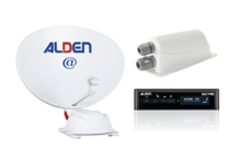 289408 - Alden AS2@ 80 Satellitenanlage mit S.S.C HD-Steuermodul und LTE-Dachdurchführung
