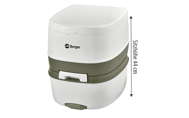 Berger mobiele WC supreme campingtoilet