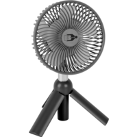 Brunner Thyfan RG Teleskop Ventilator Akku wiederaufladbar mit LED 3,7V 