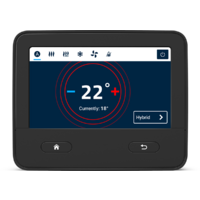 Truma iNet X Pro paneelbediening met touchscreen