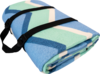 Berger Picknickdecke AquaLuna 190 x 135 cm
