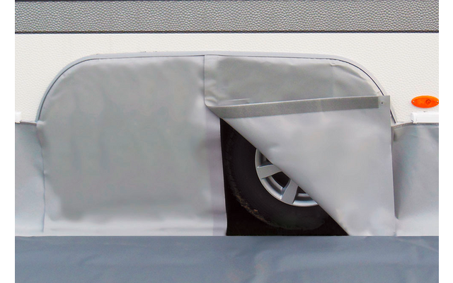 Hindermann fit cover for wheel housings Eriba from 2014 Nova / Moving / Sporting light gray 1-axle