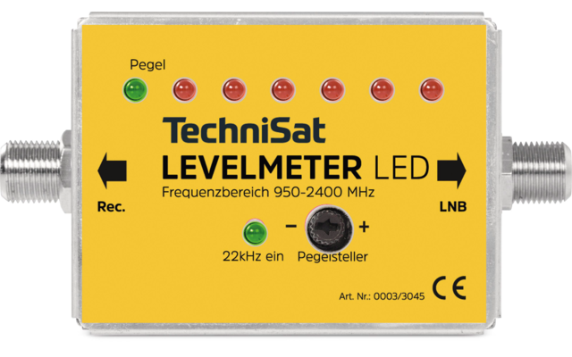 Technisat digital level meter