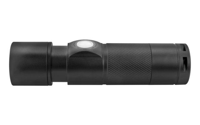 Ansmann Linterna profesional recargable con enfoque óptico