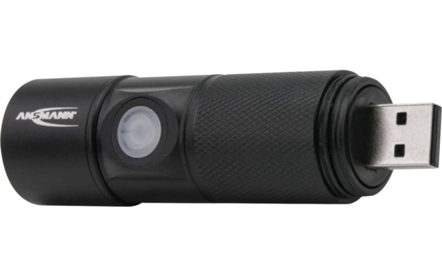 Ansmann Wiederaufladbare Profi-Taschenlampe mit optischer Fokussierung
