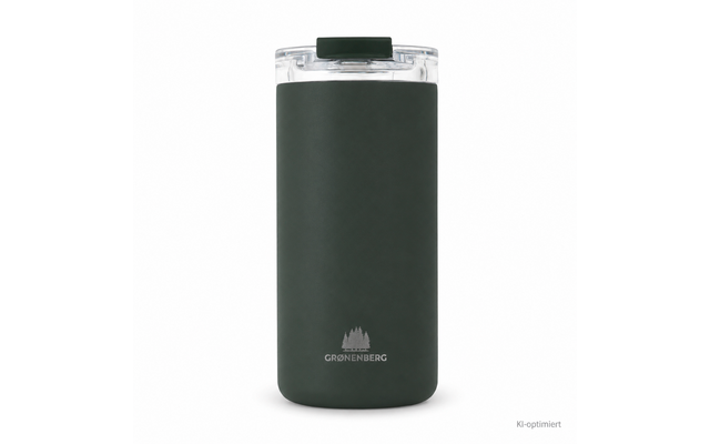 Image du produit Mug isotherme Groenenberg en acier inoxydable recycl&eacute;, &eacute;tanche 1