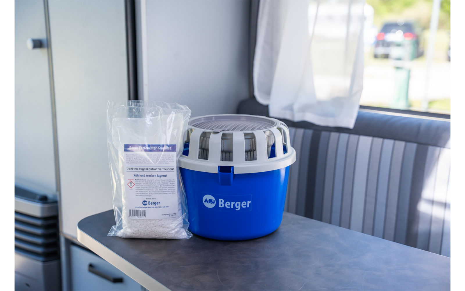 Produktbild Berger Granulat Nachf&uuml;llpack 1 kg f&uuml;r Raumluftentfeuchter 1