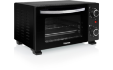 Tristar Mini Backofen kompakter Tischofen schwarz