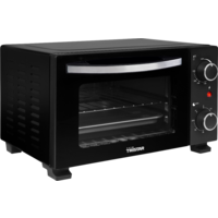 Tristar Mini Backofen kompakter Tischofen schwarz 10 Liter