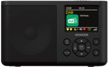 293805 - Kenwood CR-M33DAB-B portables DAB+ Radio 