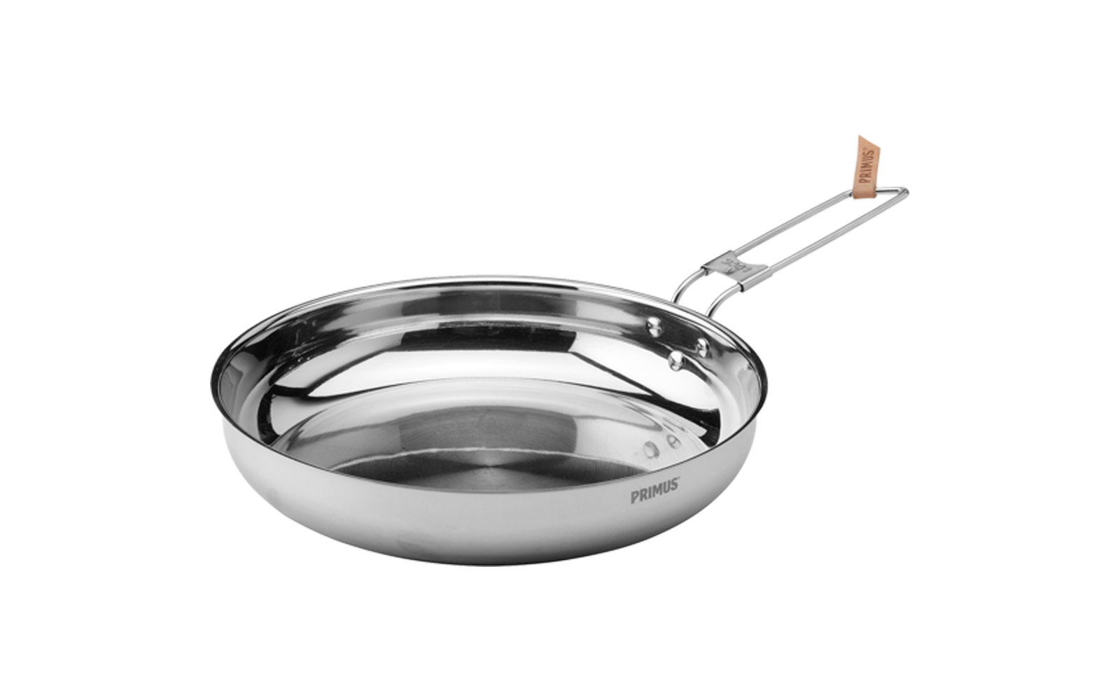 Produktbild Primus CampFire Edelstahl Camping Bratpfanne mit Aluminiumkern und Klappgriff 2-teilig 1