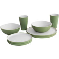 Outwell Gala Dinner-Set 8-tlg. f&uuml;r 2 Personen shadow green