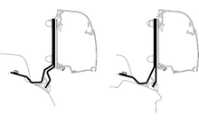 295288 - Thule Markisenadapterset 2 teilig für Swift Monza V710 RHD mit Thule 4200 Wandmarkise 2,60 Meter