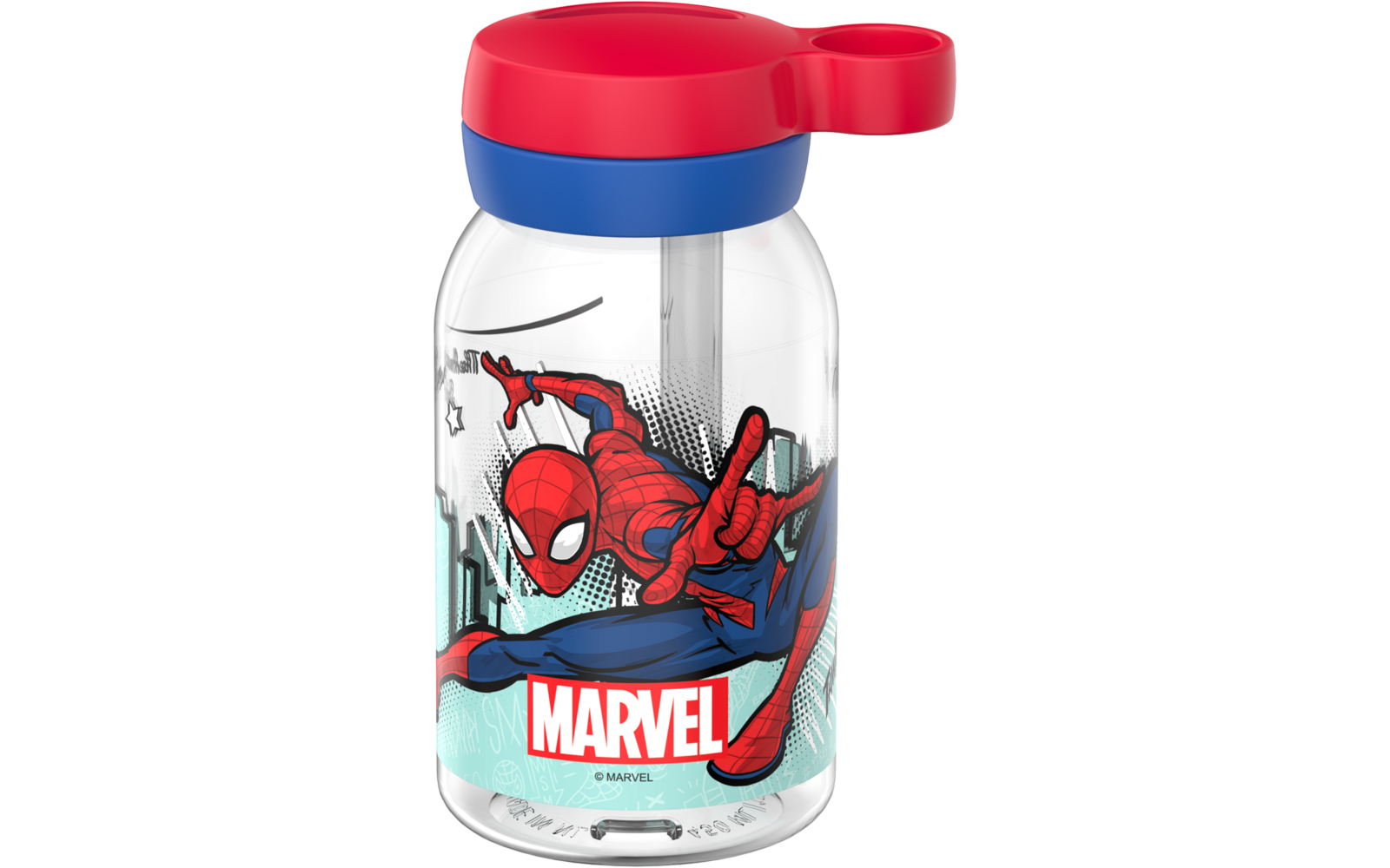 Produktbild Mepal Campus Kinder Trinkflasche mit Trinkhalm und auslaufsicherem Verschluss 450 ml 1