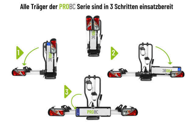 EUFAB PROBC2+ fietsdrager