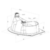TROBOLO do it yourself voor selfmade bouw van het scheidingstoilet met toiletbril 11 liter grijs - 5-delige set