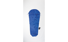 Cocoon inner sleeping bag mummy silk ultramarine blue