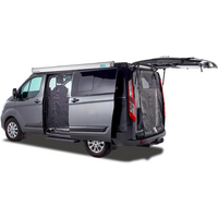 Mayr Van Schiebet&uuml;renmoskitonetz mit Magnetrei&szlig;verschluss geeignet f&uuml;r Custom (2012 - 2023) mit Maschenweite Fine-mesh f&uuml;r Fahrerseite links