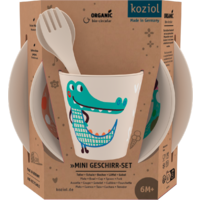 Koziol children's tableware set 5-piece VERY VERY AT HOME almond