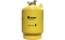 Gaslow hervulbare LPG-fles met multikraan 6 kg