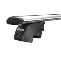 Barres de toit Atera Signo RTD Aero argent&eacute;es pour barres de toit superpos&eacute;es, 122 cm