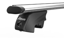 299949 - Barres de toit Atera Signo RTD Aero argentées pour barres de toit superposées, 122 cm
