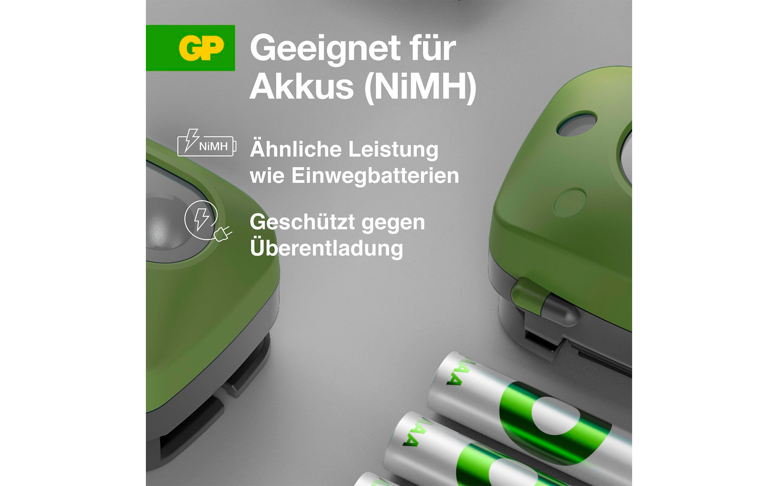 Produktbild GP Batteries CH43 Stirnlampe 150 Lumen mit roter LED 1