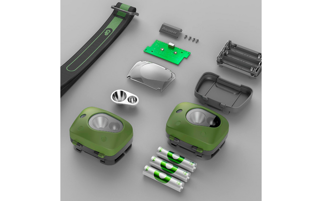 Produktbild GP Batteries CH43 Stirnlampe 150 Lumen mit roter LED 1